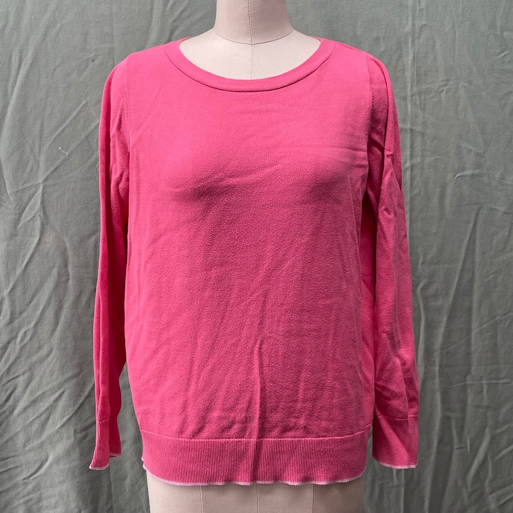 Coral Pink GAP For Good Knit Top, Size Medium